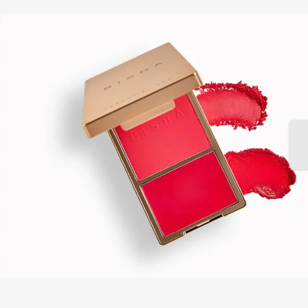BISHA Essential Duo Bahamas Blush Set - Cream and Powder